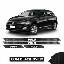 Kit Soleira Diamante Cromado Polo 2017/2020 Com Black Over