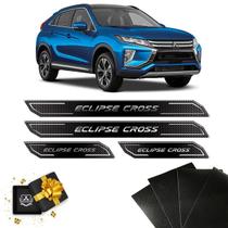 Kit Soleira Diamante Eclipse Cross 2019 E Protetor de Porta