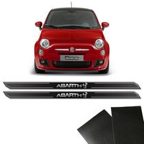 Kit Soleira Diamante Fiat 500 Abarth Com Protetor De Porta