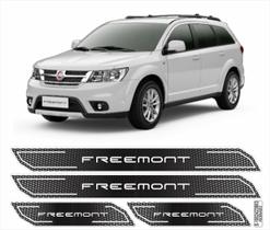 Kit Soleira Diamante Freemont 2012/2015 Cromada Resinada