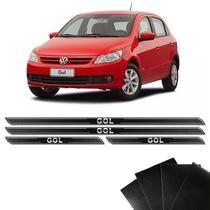 Kit Soleira Diamante Gol G3 G4 G5 G6 Com Protetor De Porta