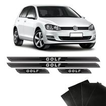 Kit Soleira Diamante Golf 2014 Até 2018 E Protetor De Porta