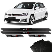 Kit Soleira Diamante Golf Gti 2014/2018 E Protetor De Porta