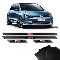 Kit Soleira Diamante Golf Tsi 2014/2018 E Protetor De Porta
