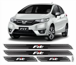 Kit Soleira Diamante Honda Fit 2006/2014 Cromada Resinada SKU AB0337 Kit Soleira Diamante Honda Fit 2006/2014 Cromada Resinada SKU AB0337