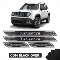 Kit Soleira Diamante Jeep Renegade 16/18 Com Black Out