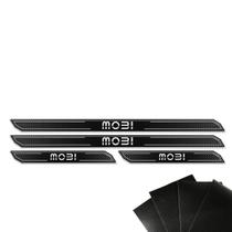 Kit Soleira Diamante Mobi 2017, 2018 e 2019 Com Protetor De Porta
