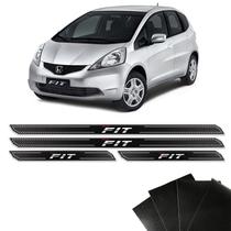 Kit Soleira Diamante New Fit 2009/2014 Com Protetor de Porta Kit Soleira Diamante New Fit 2009/2014 Com Protetor de Porta