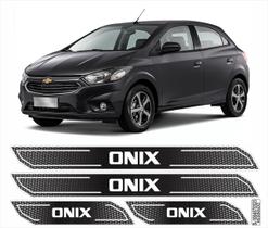 Kit Soleira Diamante Onix 2013/2019 Cromada Resinada