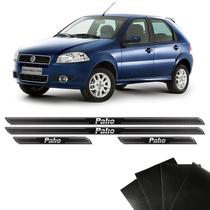 Kit Soleira Diamante Palio 1996 Até 2011 E Protetor De Porta