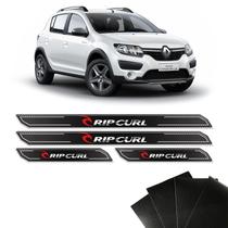 Kit Soleira Diamante Sandero Ripcurl Com Protetor De Porta Kit Soleira Diamante Sandero Ripcurl Com Protetor De Porta