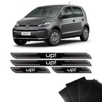 Kit Soleira Diamante Up! Volkswagen Com Protetor De Porta Kit Soleira Diamante Up! Volkswagen Com Protetor De Porta