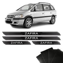 Kit Soleira Diamante Zafira 2001/2012 Com Protetor De Porta