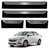 Kit Soleira Em Aço Inox Baixo Relevo Chevrolet Joy Plus 2020/. Kit Soleira Em Aço Inox Baixo Relevo Chevrolet Joy Plus 2020/.