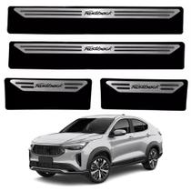 Kit Soleira Em Aço Inox Baixo Relevo Fiat Fastback todos os anos Kit Soleira Em Aço Inox Baixo Relevo Fiat Fastback todos os anos