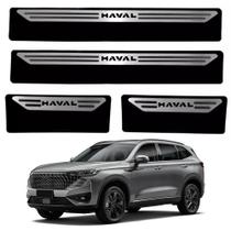 Kit Soleira Em Aço Inox Baixo Relevo Haval todos os anos Kit Soleira Em Aço Inox Baixo Relevo Haval todos os anos
