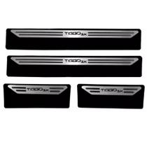 Kit Soleira Em Aço Inox Chery Tiggo 3x todos os anos Kit Soleira Em Aço Inox Chery Tiggo 3x todos os anos