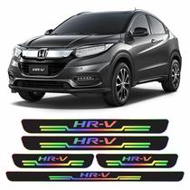 Kit Soleira Holografica Honda Hrv Porta E Porta Malas