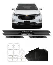 Kit Soleira + Maçaneta + Friso Chevrolet Equinox Cromado
