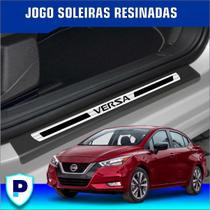 Kit Soleira Nissan Versa 2021 + Resinada