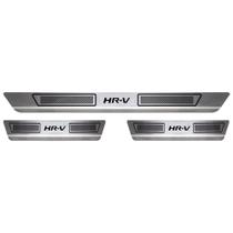 Kit Soleira Porta De Aço Inox Honda Hr-v Todas Kit Soleira Porta De Aço Inox Honda Hr-v Todas
