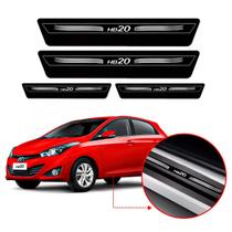 Kit Soleira Porta Hb20 Platinum Preto 2015 2016 A 2019 2020