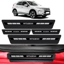 Kit Soleira Porta Top Premium Carros Mitsubishi Todos ano