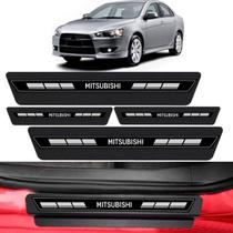 Kit Soleira Porta Top Premium Carros Mitsubishi Todos ano