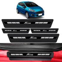 Kit Soleira Porta Top Premium Ford New Fiesta Todos anos