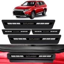 Kit Soleira Porta Top Premium Mitsubishi Outlander Todos ano