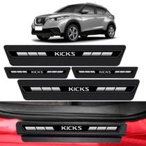 Kit Soleira Porta Top Premium Nissan Kicks Todos anos - Leandrini