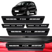 Kit Soleira Porta Top Premium Vw Fox Todos anos