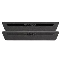 Kit Soleira Protetora Porta Premium Aço Carbono - Jumpy