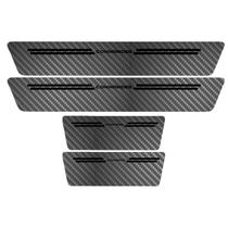 Kit Soleira Protetora Porta Premium Black Carbono Commander Kit Soleira Protetora Porta Premium Black Carbono Commander