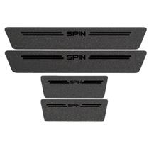 Kit Soleira Protetora Porta Premium Black Piano PVC - Spin
