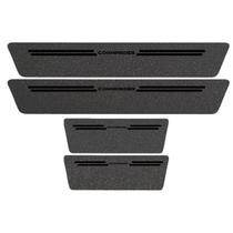 Kit Soleira Protetora Porta Premium Black PVC - Commander