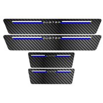 Kit Soleira Protetora Porta Premium Blue Carbono - Duster Kit Soleira Protetora Porta Premium Blue Carbono - Duster