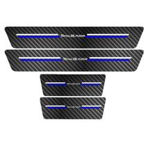 Kit Soleira Protetora Porta Premium Blue Carbono TrailBlazer Kit Soleira Protetora Porta Premium Blue Carbono TrailBlazer
