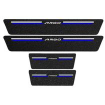 Kit Soleira Protetora Porta Premium Blue PVC - Argo
