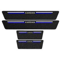 Kit Soleira Protetora Porta Premium Blue PVC - Kardian