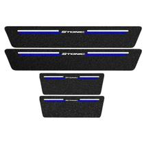 Kit Soleira Protetora Porta Premium Blue PVC - Stonic