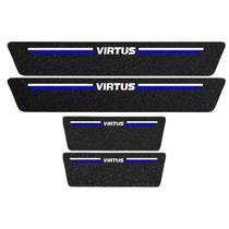 Kit Soleira Protetora Porta Premium Blue PVC - Virtus