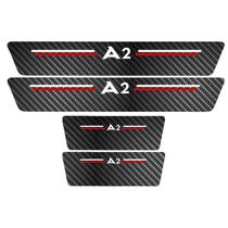 Kit Soleira Protetora Porta Premium Red Carbono A2 04 2005 Kit Soleira Protetora Porta Premium Red Carbono A2 04 2005