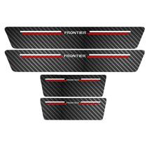 Kit Soleira Protetora Porta Premium Red Carbono - Frontier Kit Soleira Protetora Porta Premium Red Carbono - Frontier