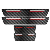 Kit Soleira Protetora Porta Premium Red Fibra Stonic