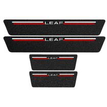 Kit Soleira Protetora Porta Premium Red PVC - Leaf
