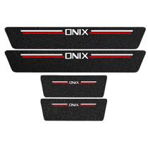 Kit Soleira Protetora Porta Premium Red PVC - Onix Kit Soleira Protetora Porta Premium Red PVC - Onix