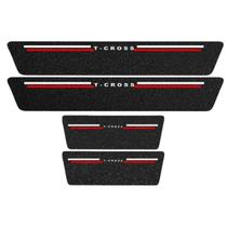 Kit Soleira Protetora Porta Premium Red PVC - T-Cross Kit Soleira Protetora Porta Premium Red PVC - T-Cross