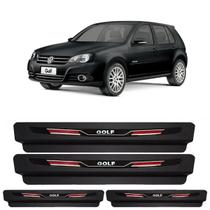 Kit Soleira Resinada Proteção Porta Volkswagen Golf - Sport