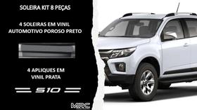 kit soleira S10 vinil 8 pçs kit soleira S10 vinil 8 pçs